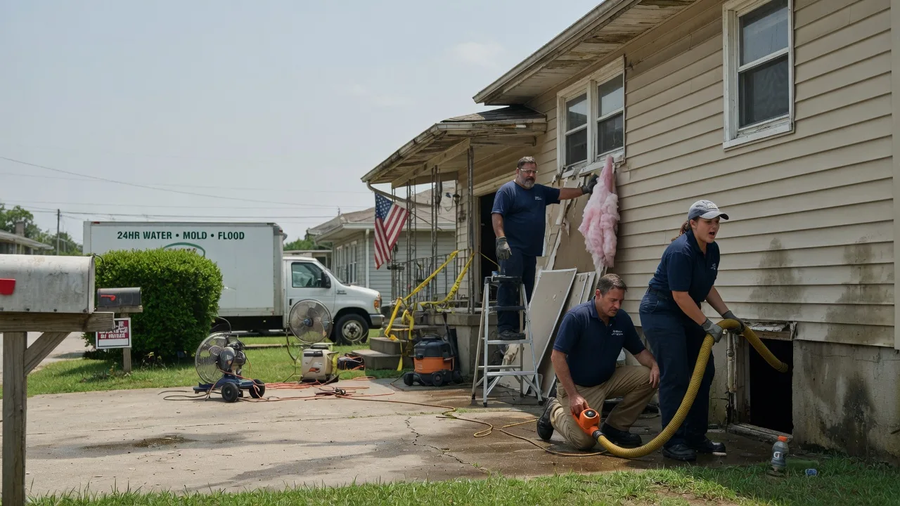 Water Damage Repair in Busy, KY near me